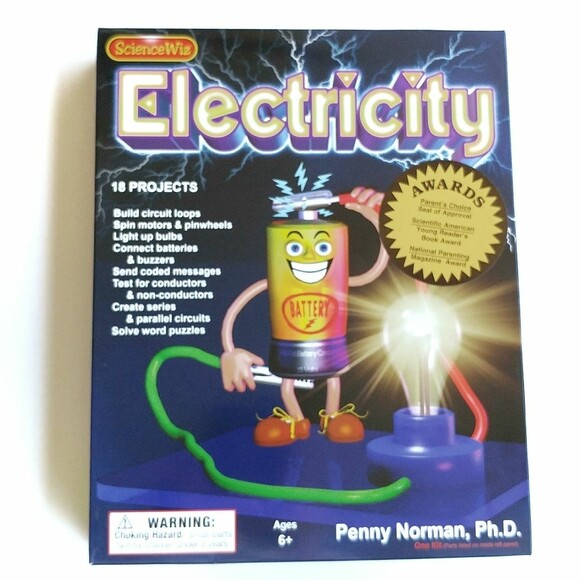 Science Wiz Electricity Experiments Girls Boys Educational New Age 6+ - Picture 1 of 4